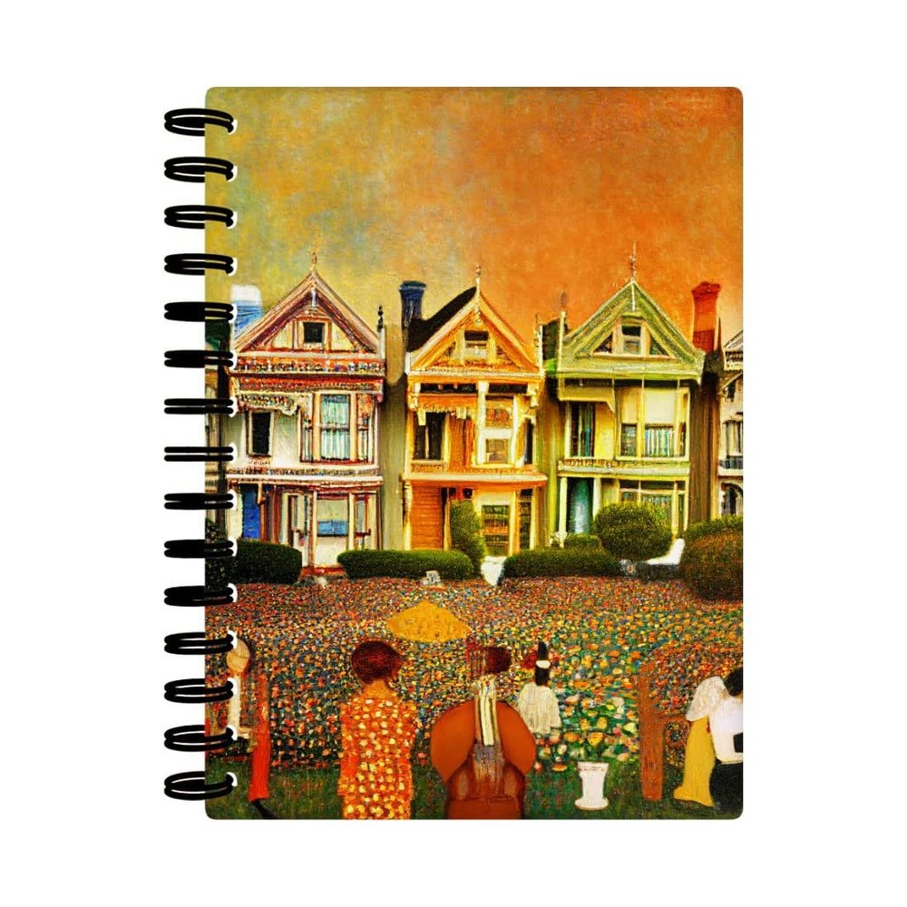 Gustav Klimt Spiral Notebook - Artwork Notebook - Graphic Notebook